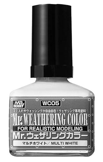 Mr. Hobby WC05 Mr. Weathering Color- Multi White - 40ml