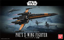 BANDAI 1216 1/72 Star Wars Poe's X-Wing Fighter Revell