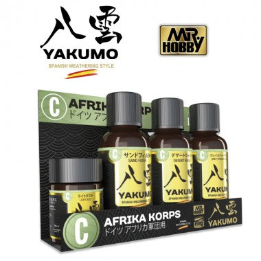 AMMO by Mig WY03 YAKUMO WWII Afrika Korps Paint Set