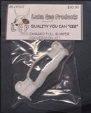 Luka Cee LCP007 1/25 1970.5 Camaro Full Bumper Conversion Kit.