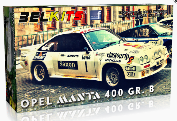 BelKits 009 1/24 Opel Manta 400 GR.B