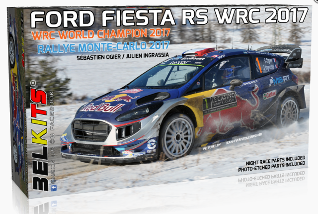 BelKits 012 1/24 Ford Fiesta RS WRC World Champion 2017