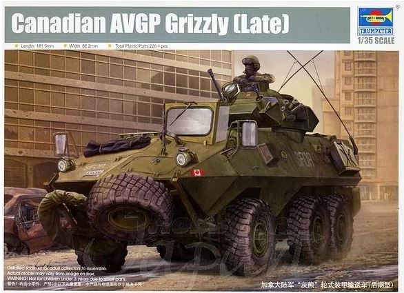 Trumpeter 01505 1/35 Canadian Grizzly 6x6 APC late