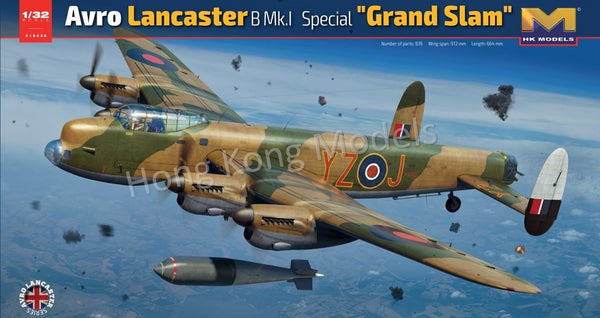 HK Models 1/32 01E038 Avro Lancaster B MK.l Special "Grand Slam"
