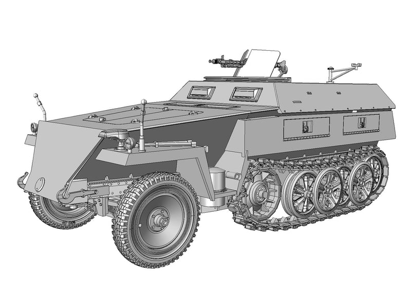 Das Werk 35029 1/35 le.SPW Sd.Kfz.250/1 Ausf.B (neu)