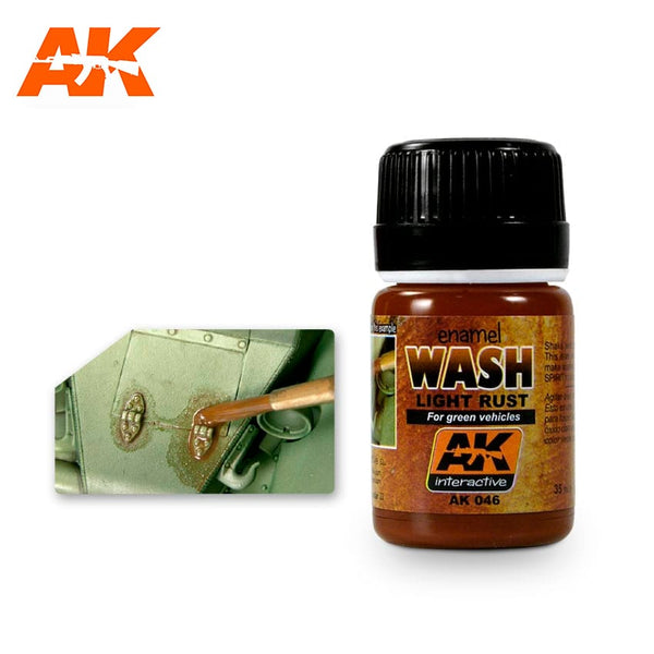 AK Interactive 046 Light Rust Wash