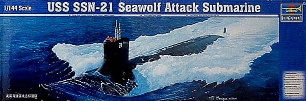 Trumpeter 05904 1/144 USS SSN-21 Sea Wolf Attack Submarine