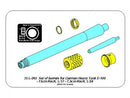 ABER 35L263 Set of Barrels for German Heavy Tank E-100 (Dragon) 15cm 7.5cm
