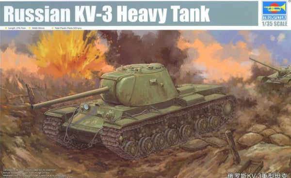 Trumpeter 09544 1/35 Russian KV-3 Heavy Tank