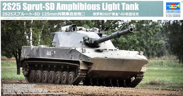 Trumpeter 09599 1/35 2S25 Sprut-SD Amphibious Light Tank
