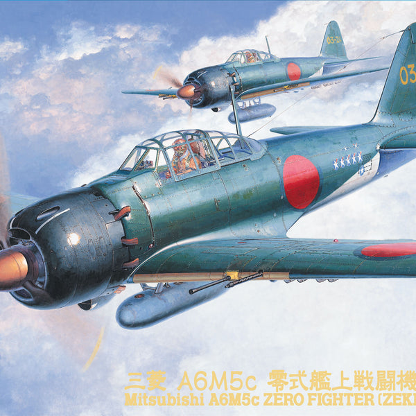 Hasegawa 09072 1/48 Mitsubishi A6M5C Zero Fighter Type 52 Hei