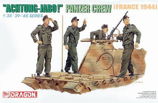 Dragon 6191 1/35 "Achtung Jabo" Panzer Crew (France 1944)