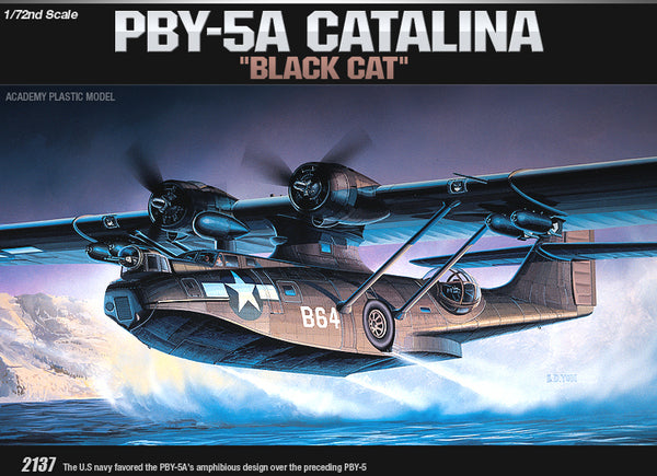 Academy 12487 1/72 PBY-5A Catalina "Black Cat"