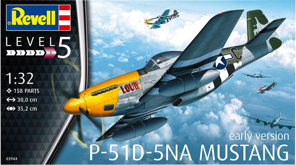 Revell 3944 1/32 P-51D-5NA Mustang (Early Version)