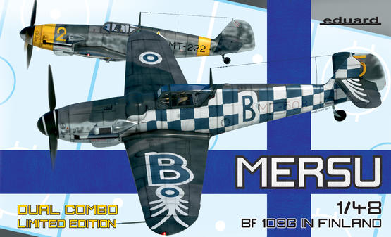 Eduard 11114 1/48 Mersu / Bf 109G in Finland Dual Combo