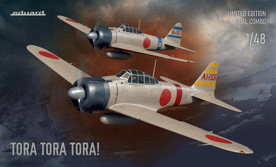 Eduard 11155 1/48 Tora Tora Tora  A6M2  Zero Type 21 dual combo pack