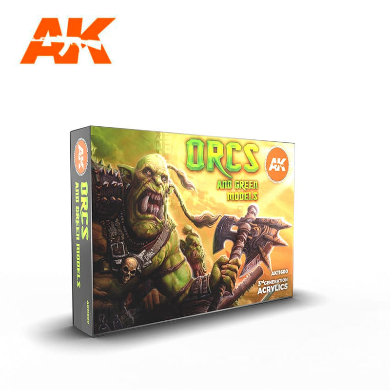AK Interactive 11600 Orcs and Green Creatures