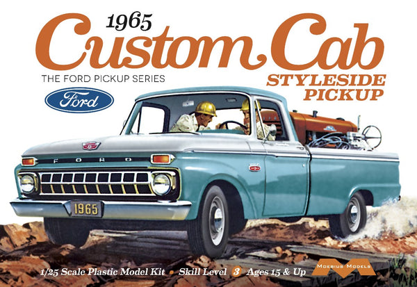 Moebius 1234 1/25 1965 Ford Custom Cab Pickup