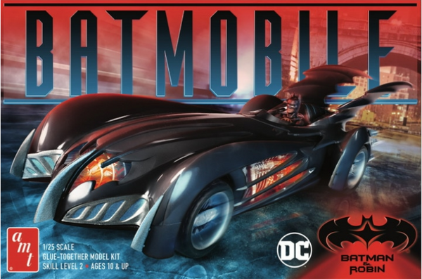 AMT 1295 1/25 Batmobile - Batman & Robin Movie