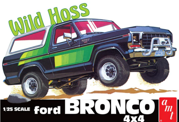 AMT 1304 1/25 1978 Ford Bronco Wild Hoss