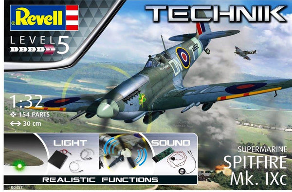 Revell 00457 1/32 Supermarine Spitfire Mk.IXc with light and sound