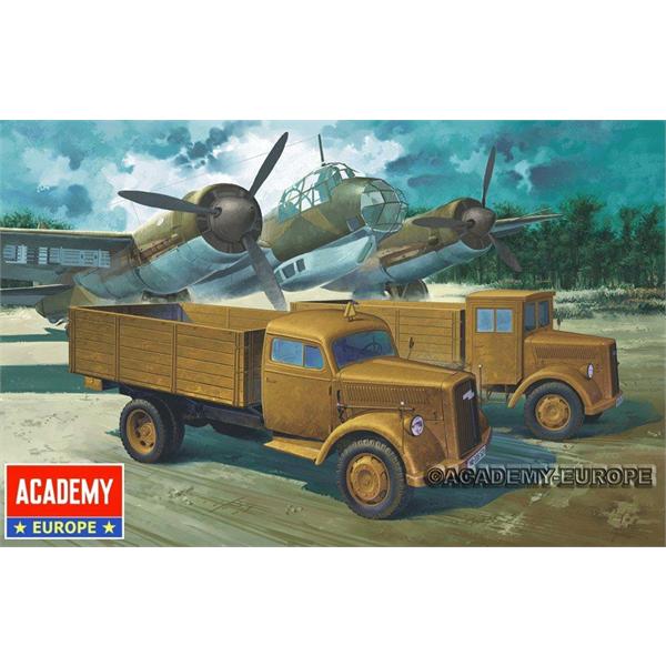 Academy 13404 1/72 GERMAN ARMY WWII CARGO TRUCK