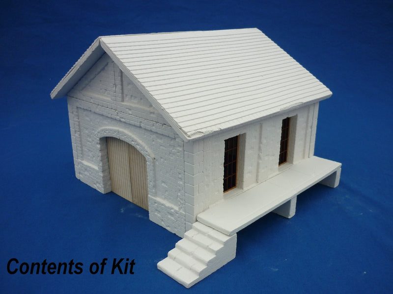 RT DIORAMA 35160 1/35 Freight Shed (Upgraded Ceramic Version)