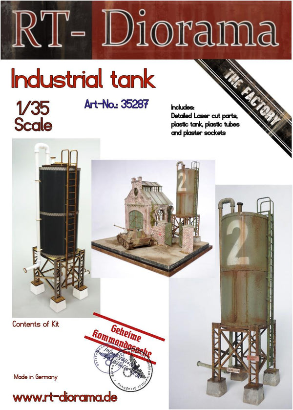 RT DIORAMA 35287 1/35 Industrial Tank