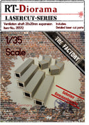 RT DIORAMA 35572 1/35 Ventilation shaft 20x20mm expansion