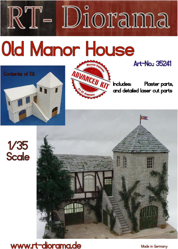 RT DIORAMA 35241 1/35 Old Manor House (Upgraded Ceramic Version)