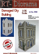 RT DIORAMA 35198 1/35 Damaged City Building (Upgraded Ceramic Version)