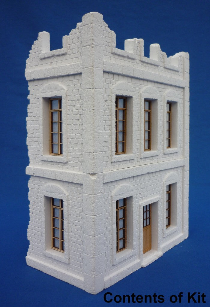 RT DIORAMA 35198 1/35 Damaged City Building (Upgraded Ceramic Version)