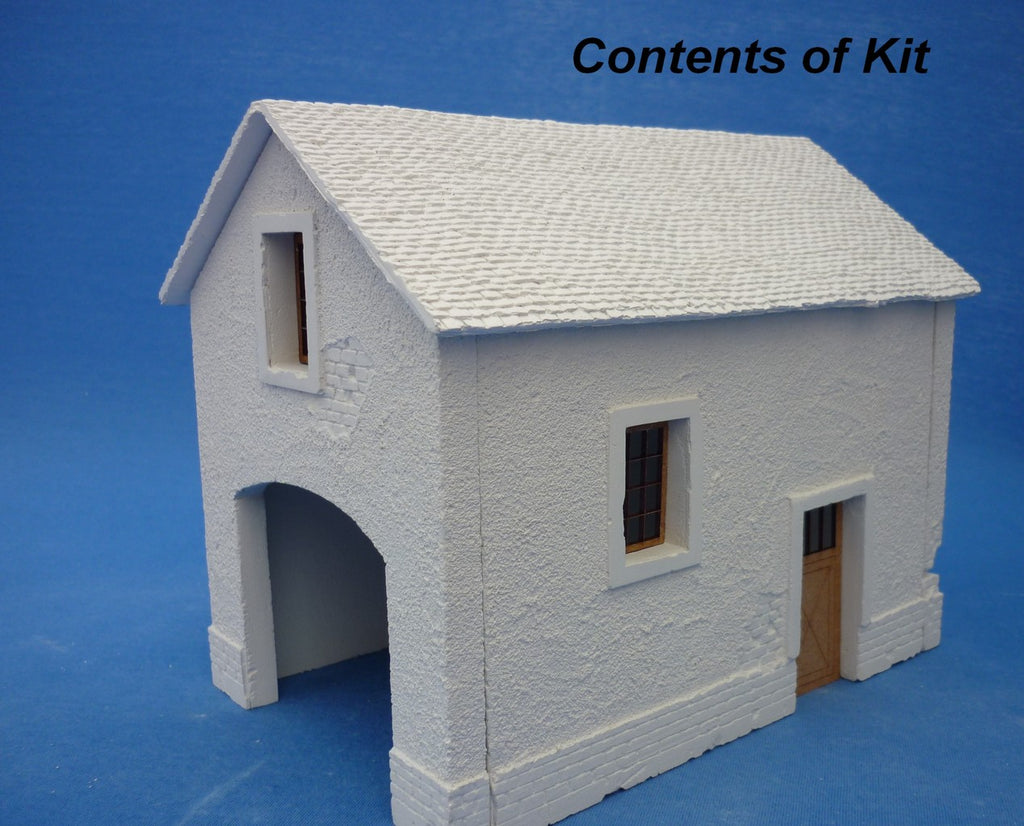 Farmhouse Normandy Laser Cut Kit 1:35 for Diorama / Model Making