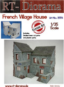 RT DIORAMA 35174 1/35 French Village House (Upgraded Ceramic Version)