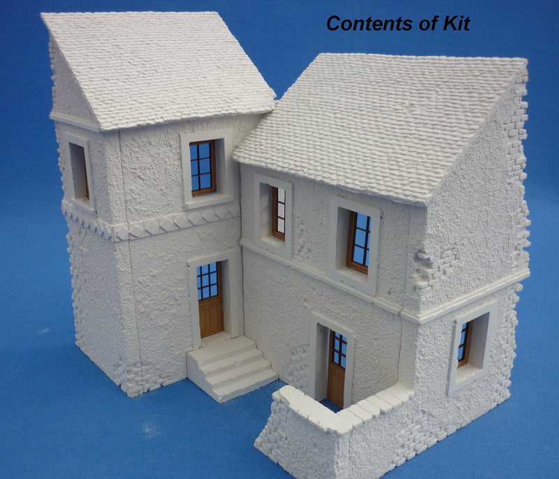 RT DIORAMA 35174 1/35 French Village House (Upgraded Ceramic Version)