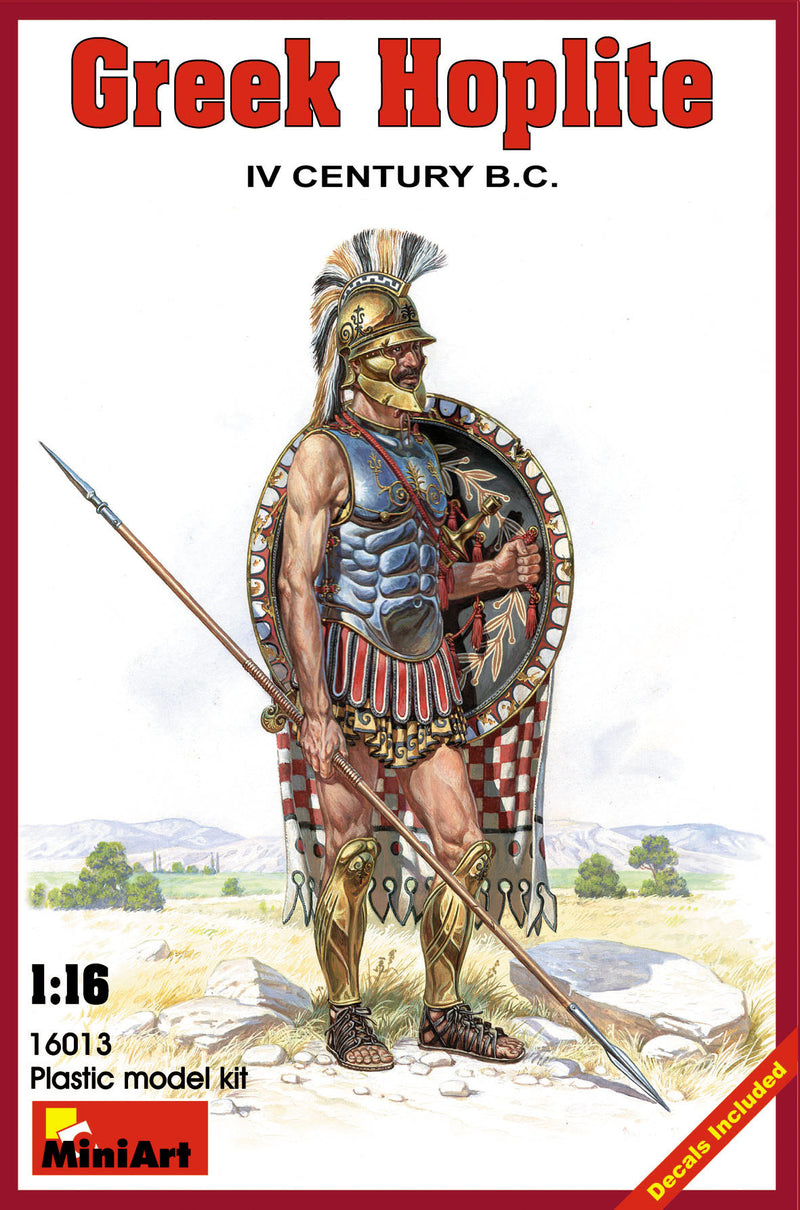 MiniArt 16013 1/16 Greek Hoplite, IV Century BC