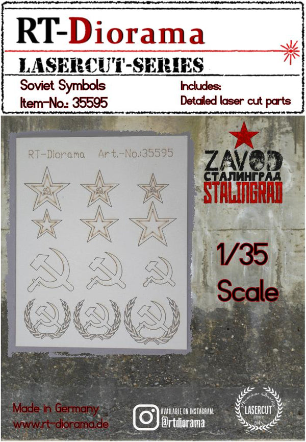RT DIORAMA 35595 1/35 Soviet Symbols