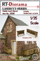 RT DIORAMA 35596 1/35 Rabbit hutch (2 pieces)