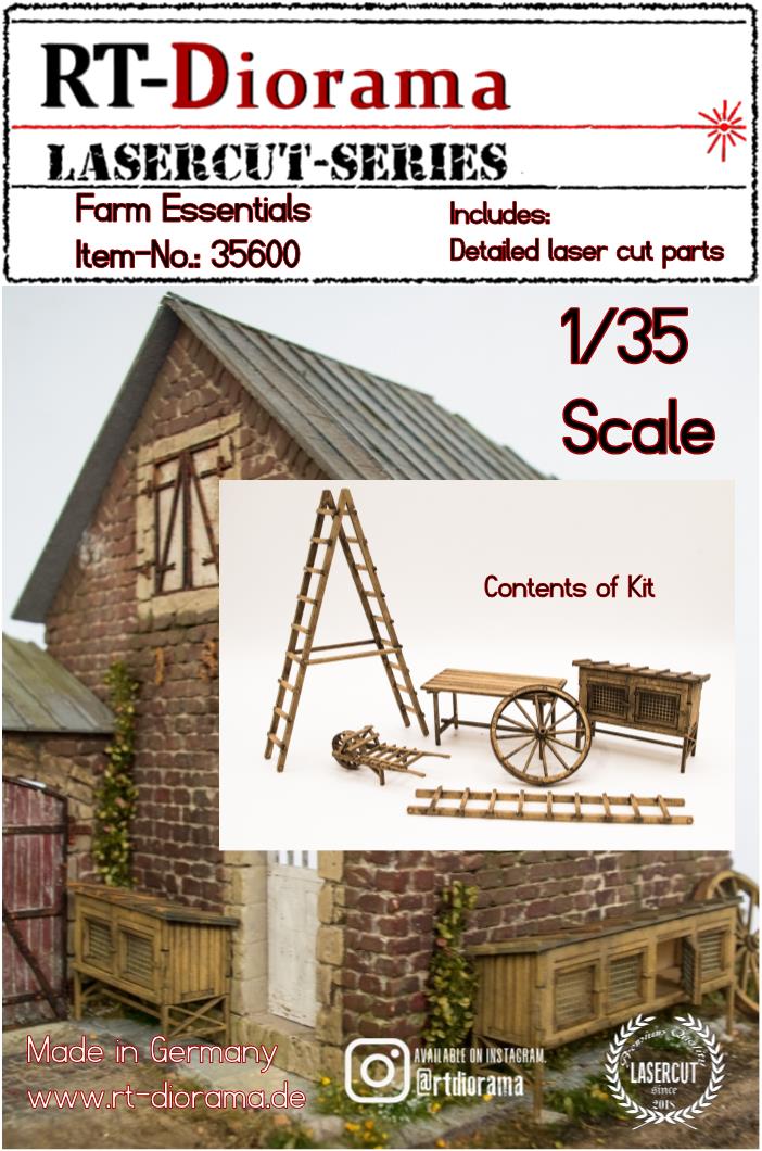 RT DIORAMA 35600 1/35 Farm Essentials