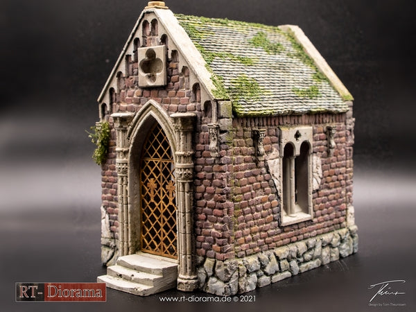 RT DIORAMA 35313 1/35 Medieval Chapel (Upgraded Ceramic Parts)