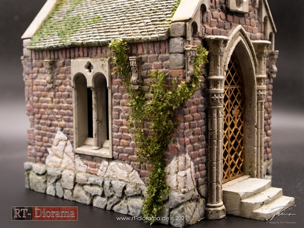 RT DIORAMA 35313 1/35 Medieval Chapel (Upgraded Ceramic Parts)