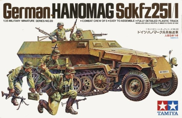 Tamiya 35020 1/35 German Sd.Kfz. 251/1 Hanomag