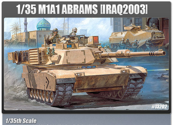Academy 13202 1/35  Abrams M1A1- Iraq
