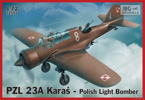 IBG 72505 1/72  PZL. 23A Karaś - Polish Light Bomber