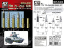 AFV Club AG35036 1/35 Ru 76,2mm Gun Brass Ammo Set