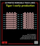 Rye Field Model 2029 1/35 TIGER I EARLY PRODUTION 3D PRINTED WORKABLE TRACK LINKS