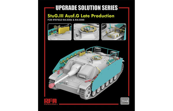 Rye Field Model 2046 1/35 Upgrade Set for 5086/5088 StuG.III Ausf.G Late Production