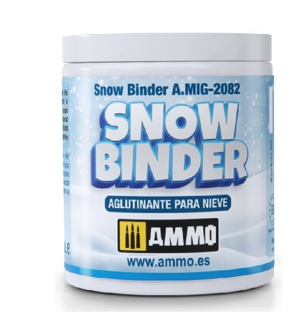 AMMO by Mig 2082 Snow Binder - 100ml