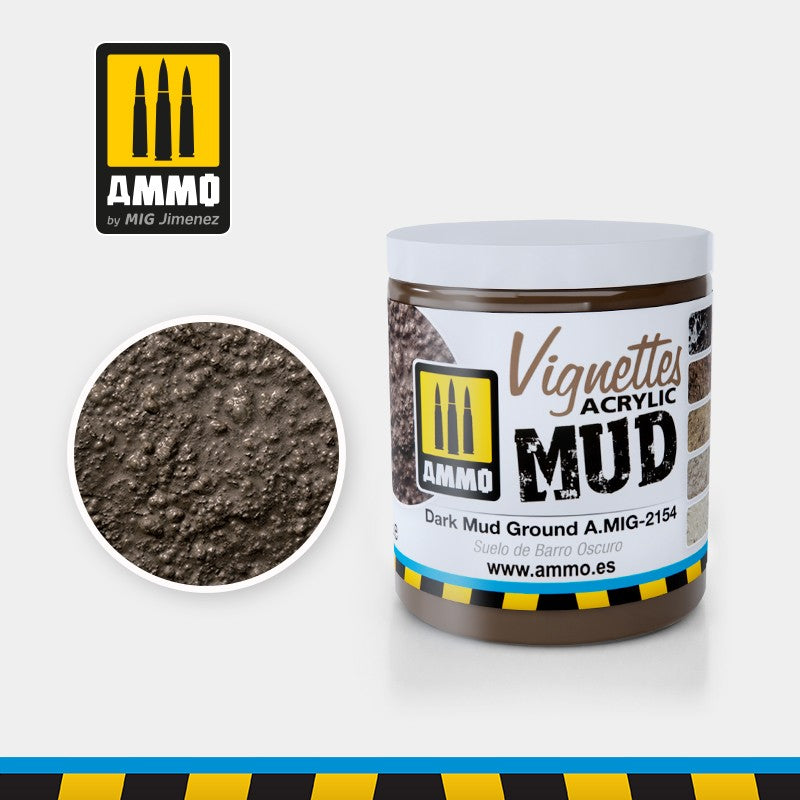 AMMO by Mig 2154 Dark Mud Ground (100ml)