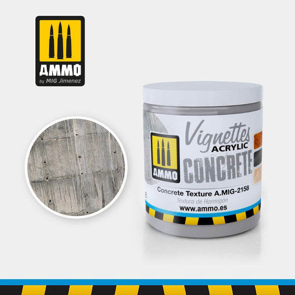 AMMO by Mig 2158 Concrete Texture (100ml)